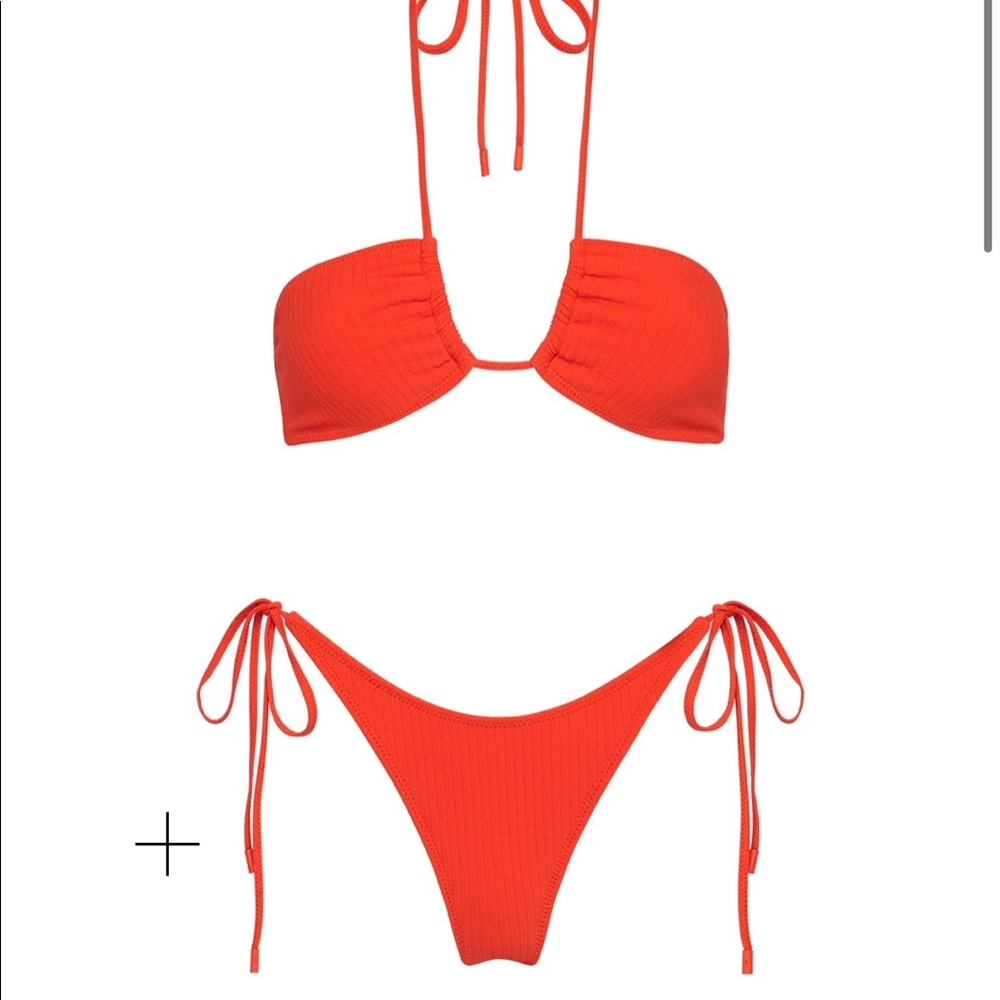 Triangl aster candy bikini set